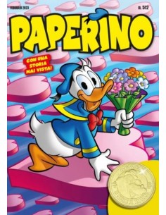 PAPERINO 512 + MONETA DEI TOPODOLLARI DI ORAZIO!
