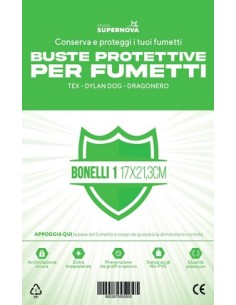 100 BUSTE PROTETTIVE BONELLI 1 (17,0 X 21,3)