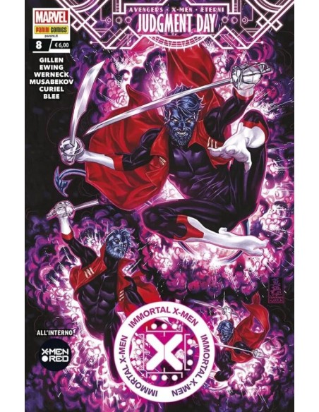 IMMORTAL X-MEN 8 (con storia di JUDGMENT DAY)
