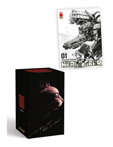 HEART GEAR 1 VARIANT + COFANETTO BLACK TORCH VUOTO