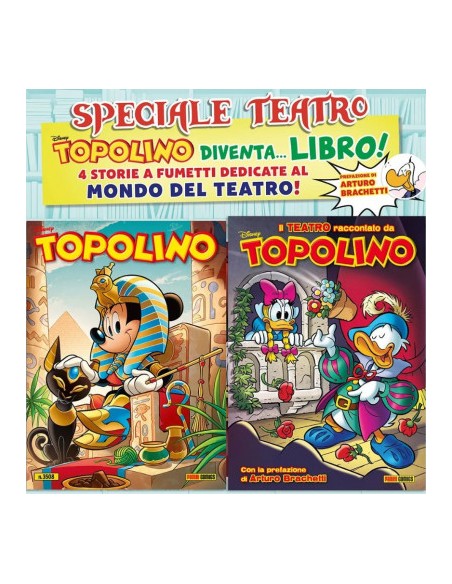 TOPOLINO 3508 TOPOLIBRO + IL TEATRO RACCONTATO DA TOPOLINO