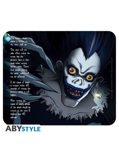 DEATH NOTE FLEXIBLE MOUSEPAD RYUK TAPPETINO PER MOUSE