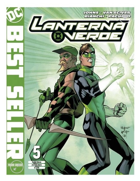LANTERNA VERDE DI GEOFF JOHNS 5 - DC BEST SELLER NUOVA SERIE