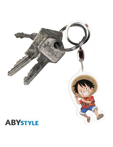 ONE PIECE RED LUFFY PORTACHIAVE