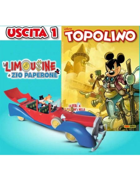 TOPOLINO 3510 + LIMOUSINE DI ZIO PAPERONE - VETTURA