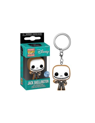 DISNEY - NIGHTMARE BEFORE CHRISTMAS - JACK (GINGERBREAD) - POP KEYCHAIN