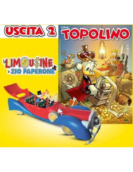 TOPOLINO 3511 + LIMOUSINE DI ZIO PAPERONE - PERSONAGGI E ACCESSORI