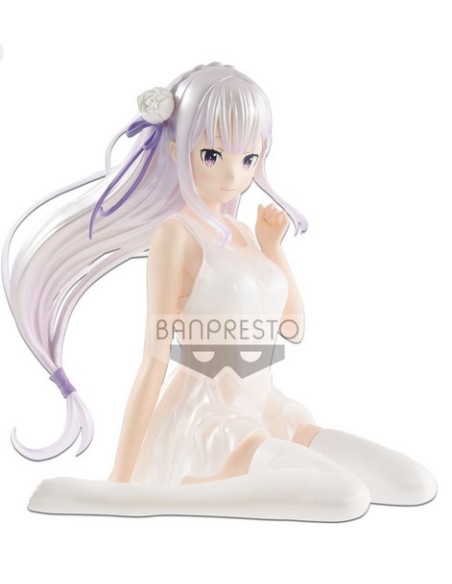 RE:ZERO - ACTION FIGURE "EMILIA STARTING LIFE IN ANOTHER WORLD"12 CM