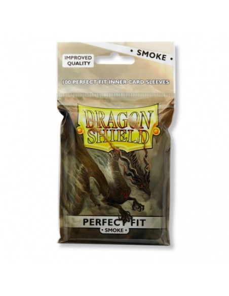 DRAGON SHIELD 100 BUSTINE STANDARD - PERFECT FIT - SMOKE `FULIGO`