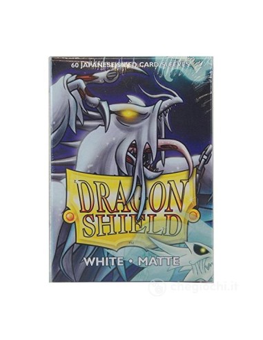 DRAGON SHIELD 60 BUSTINE JAPANESE - MATTE WHITE