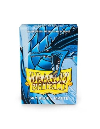 DRAGON SHIELD 60 BUSTINE JAPANESE - MATTE SKY BLUE