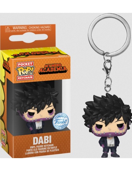MY HERO ACADEMIA DABI (HIDEOUT) - POP KEYCHAIN