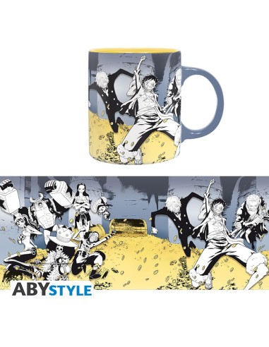 ONE PIECE LUFFY`S CREW & TREASURE TAZZA