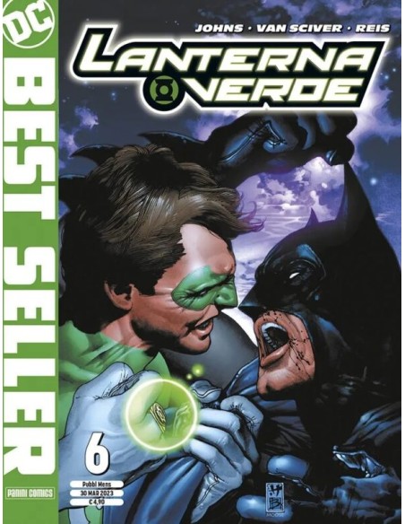 LANTERNA VERDE DI GEOFF JOHNS 6 - DC BEST SELLER NUOVA SERIE