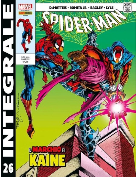 MARVEL INTEGRALE SPIDER-MAN DI J.M. DEMATTEIS 26 (di 50)