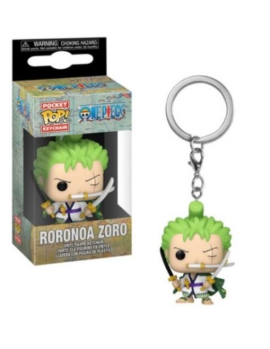 ONE PIECE - RORONOA ZORO - POCKET POP KEYCHAIN