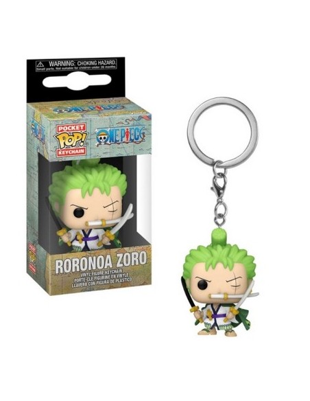ONE PIECE - RORONOA ZORO - POCKET POP KEYCHAIN