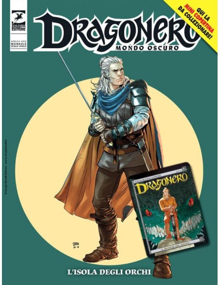 DRAGONERO 119 COVER A (contiene MINI COPERTINA DRAGONERO 1 IL SANGUE DEL DRAGO) - MONDO OSCURO 6