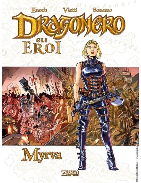 DRAGONERO GLI EROI 3 MYRVA