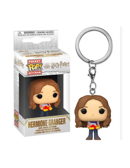 HARRY POTTER: HOLIDAY - HERMIONE - POP KEYCHAIN