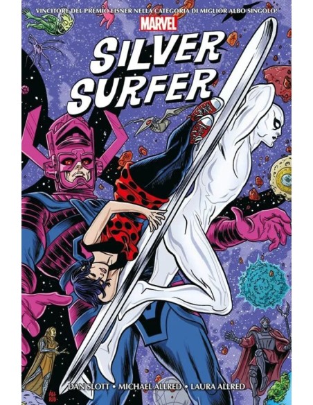 MARVEL OMNIBUS SILVER SURFER DI DAN SLOTT E MICHAEL ALLRED