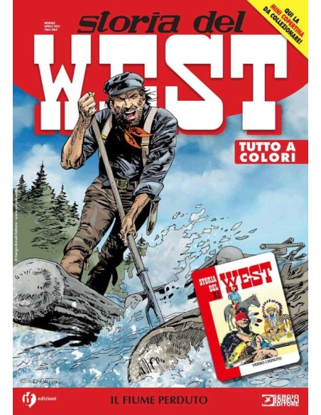 STORIA DEL WEST 49 COVER A (contiene MINI COPERTINA COLLANA RODEO 1) - IL FIUME PERDUTO