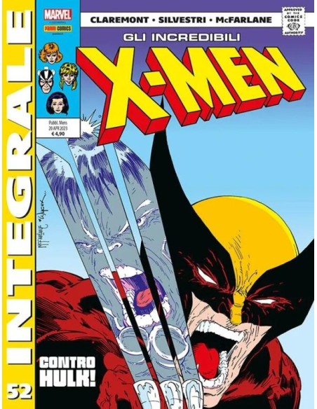 X-MEN DI CHRIS CLAREMONT 52 (di 76) - MARVEL INTEGRALE