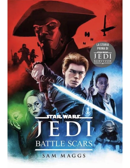 STAR WARS ROMANZI JEDI BATTLE SCARS