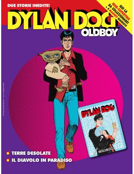 MAXI DYLAN DOG 56 COVER B (contiene MINI COPERTINA DYLAN DOG 234 L`ULTIMO ARCANO) - OLD BOY 18