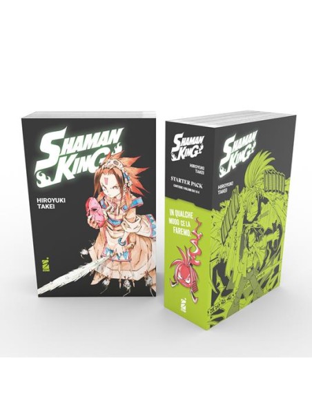SHAMAN KING STARTER PACK - (contiene i primi 4 volumi di SHAMAN KING FINAL EDITION)