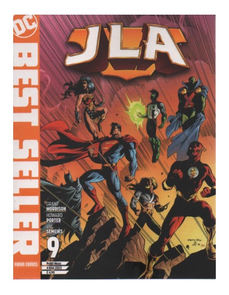 JLA DI GRANT MORRISON 9 - DC BEST SELLER
