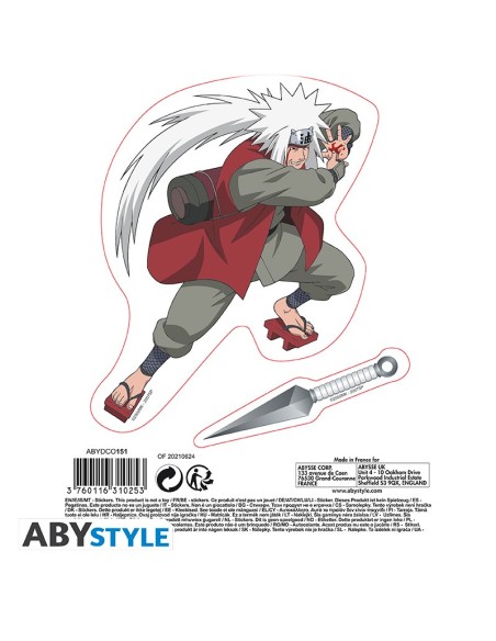 NARUTO - MINI STICKERS - NARUTO / JIRAIYA