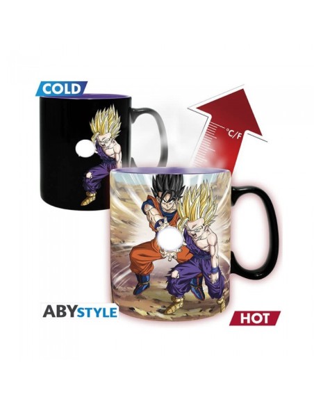DRAGON BALL - TAZZA HEAT CHANGE 460ML - DBZ/GOHAN CELL