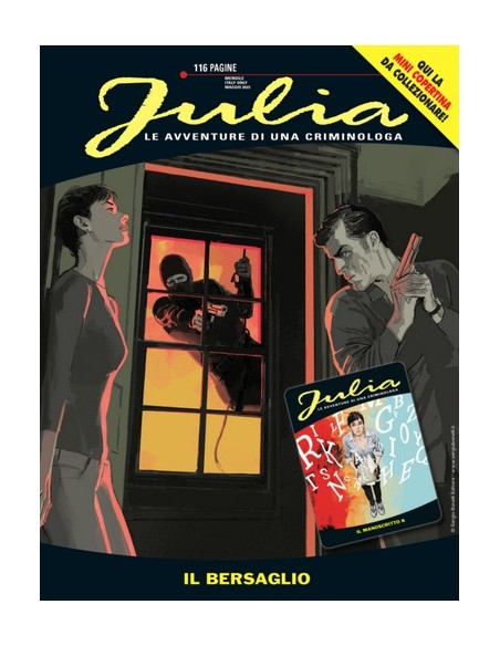 JULIA 296 COVER A (contiene MINI COPERTINA JULIA 212 IL MANOSCRITTO K)