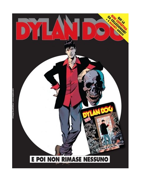 DYLAN DOG 440 COVER B (contiene MINI COPERTINA DYLAN DOG 100)