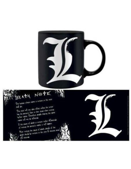 DEATH NOTE - TAZZA 320ML - L & RULES