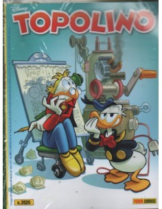 TOPOLINO 3520 + STATUINA PLUTO GOLD