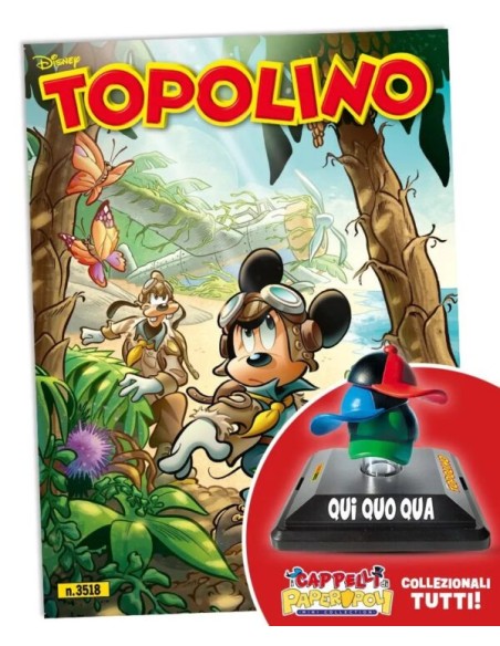 TOPOLINO 3518 CAPPELLINI QUI QUO QUA
