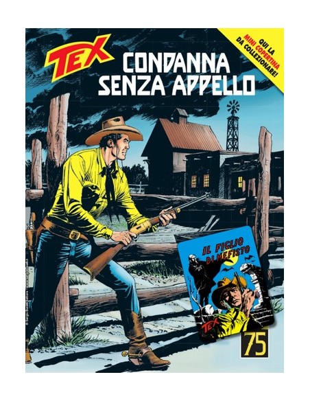 TEX 751 COVER A (contiene MINI COPERTINA TEX 125 IL FIGLIO DI MEFISTO)