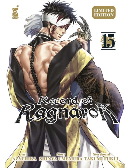 RECORD OF RAGNAROK 15 LIMITED EDITION CON 3 SET DI STICKER