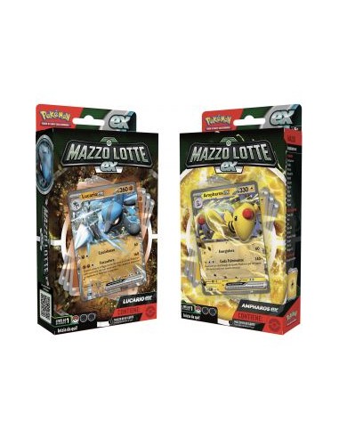 POKEMON MAZZO LOTTE EX - AMPHAROS  LUCARIO
