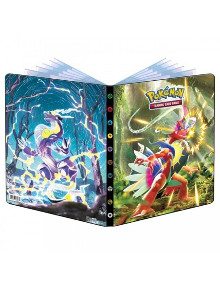 ALBUM 9 TASCHE PORTFOLIO - POKEMON - SCARLATTO E VIOLETTO