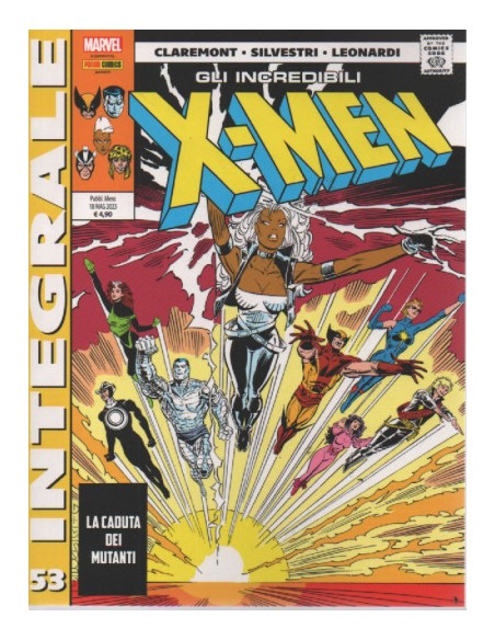X-MEN DI CHRIS CLAREMONT 53 (di 76) - MARVEL INTEGRALE