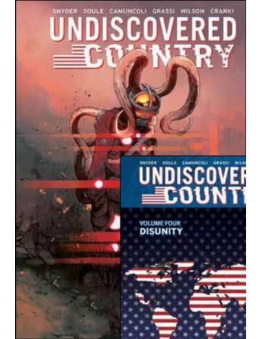 UNDISCOVERED COUNTRY 4 DISUNITA` - VARIANT