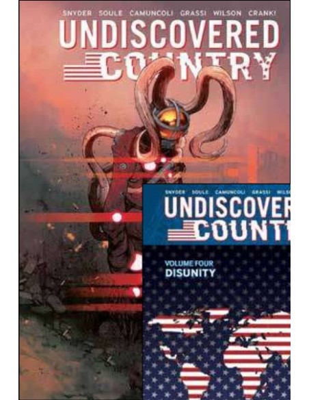 UNDISCOVERED COUNTRY 4 DISUNITA` - VARIANT