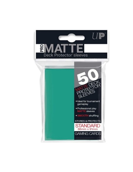 ULTRA PRO 50 BUSTINE STANDARD PRO MATTE - AQUA