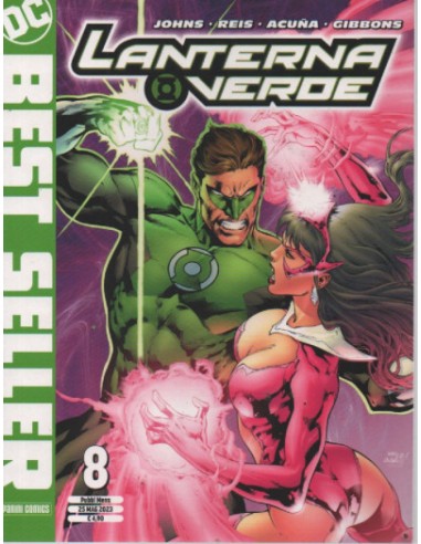 LANTERNA VERDE DI GEOFF JOHNS 8 - DC BEST SELLER NUOVA SERIE