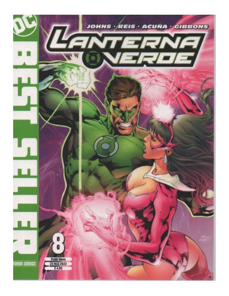 LANTERNA VERDE DI GEOFF JOHNS 8 - DC BEST SELLER NUOVA SERIE