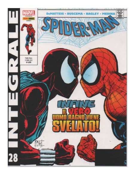 MARVEL INTEGRALE SPIDER-MAN DI J.M. DEMATTEIS 28 (di 50)