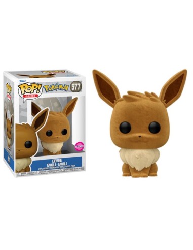 POKEMON - EEVEE (EMEA) (FLOCKED) - POP 577